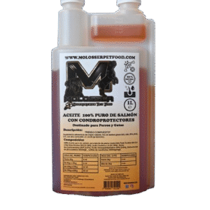 ACEITE DE SALMÓN PURO PARA PERROS Y GATOS