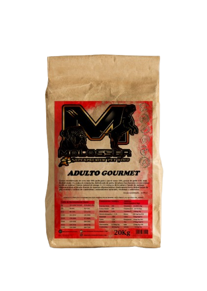 MOLOSSER ADULTO GOURMET - PIENSO PARA PERROS CON ACTIVIDAD MEDIA-ALTA